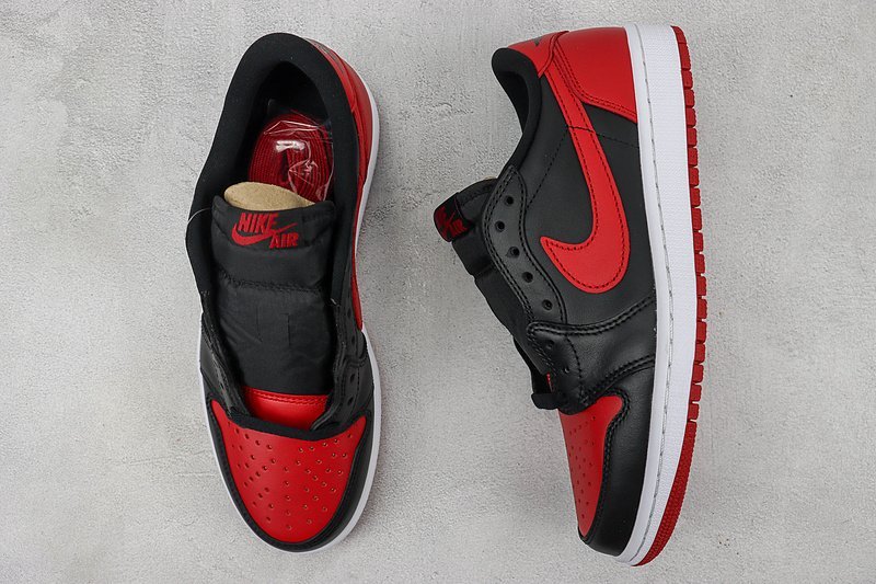 Air Jordan 1 Retro Low "Bred" фото № 7
