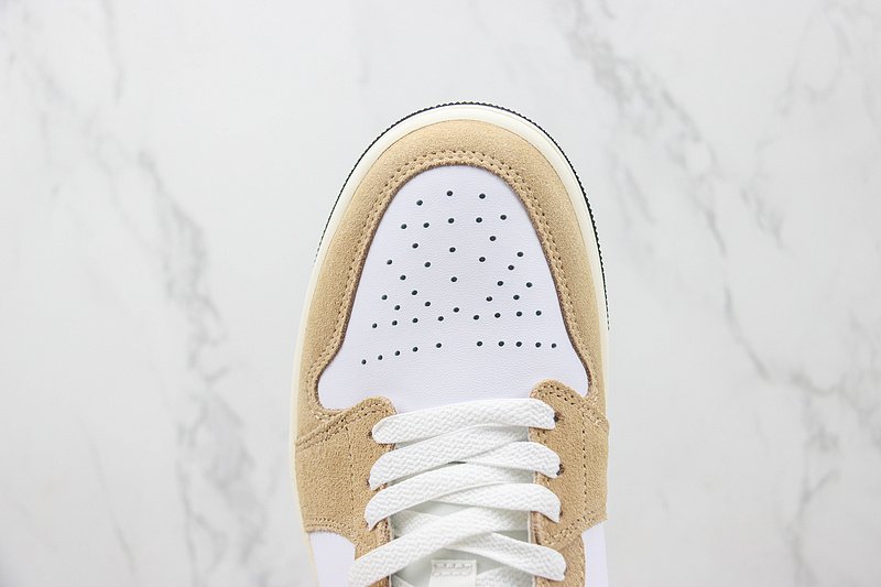 Air Jordan 1 Low "Brown/Elephant Swoosh" фото № 4