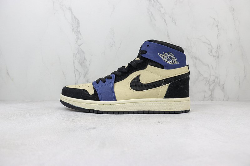 Air Jordan 1 High Zoom CMFT "Blackened Blue" фото № 2