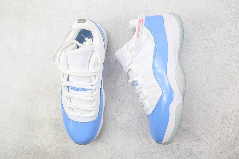 Air Jordan 11 Retro Low "White/Blue" фото № 7