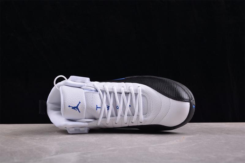 Air Jordan 12 Retro "Black/White/Blue" фото № 7