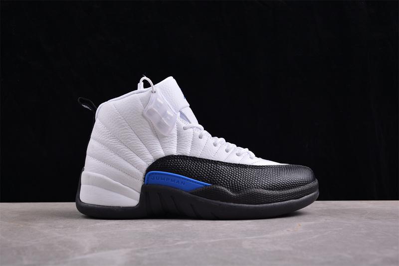 Air Jordan 12 Retro "Black/White/Blue" фото № 4