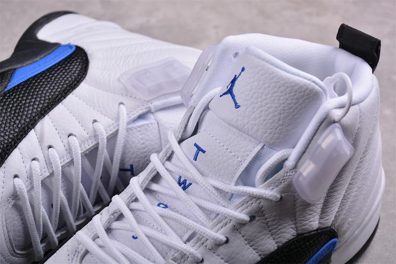 Air Jordan 12 Retro "Black/White/Blue" фото № 3