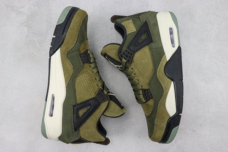 Air Jordan 4 Craft "Medium Olive" фото № 6