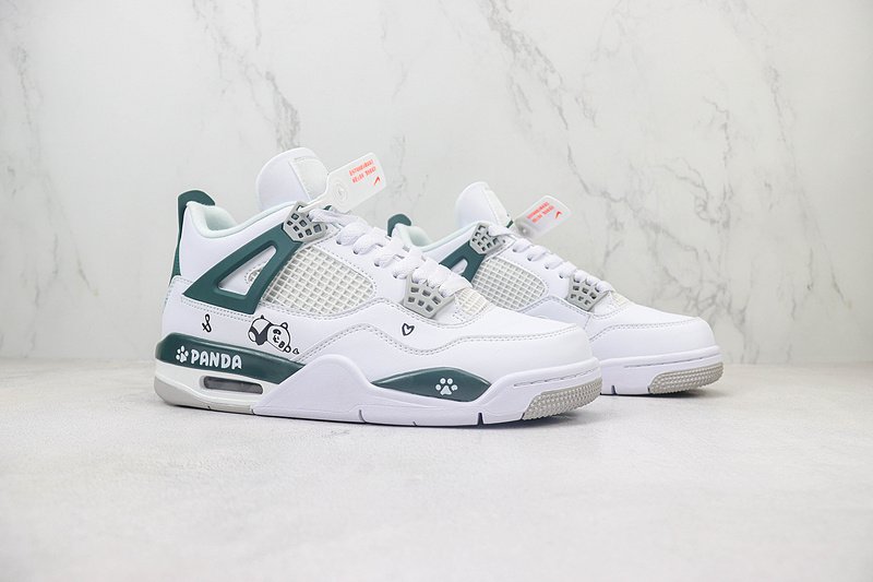 Air Jordan 4 "White/Pine Green/Panda" фото № 6