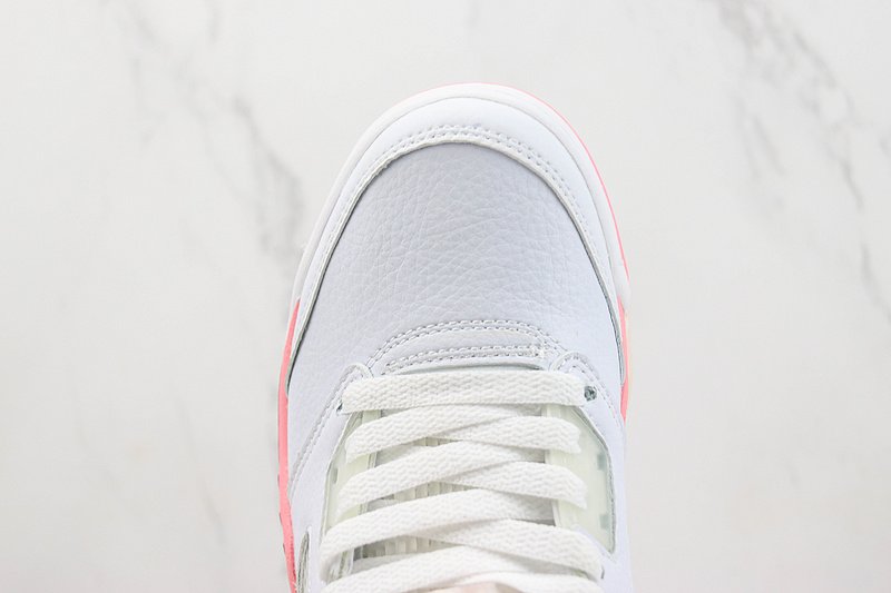 Air Jordan 5 Low "White/Coral Chalk/Cherry" фото № 4