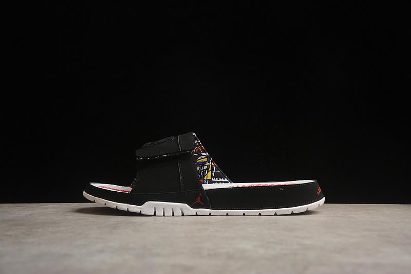 Jordan Hydro Retro Slides "Black" фото № 3