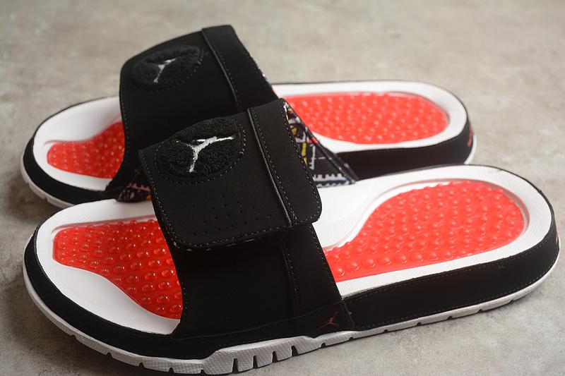 Jordan Hydro Retro Slides "Black" фото № 7