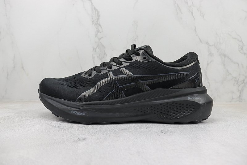Asics Gel-Kayano 30 "Triple Black" фото № 2