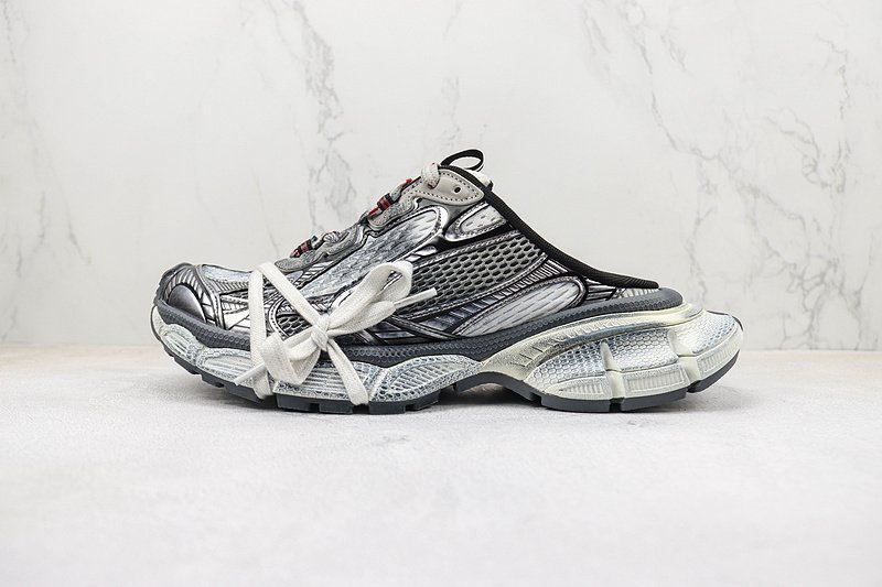 Balenciaga 3XL Mule "Silver" фото № 2