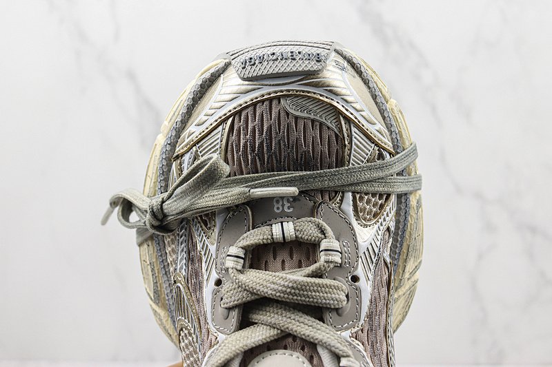 Balenciaga 3XL Mule "Milk/Silver/Old" фото № 4