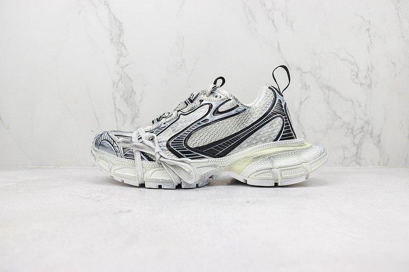 Balenciaga 3XL "Off White/Mesh/Black/Silver" фото № 2