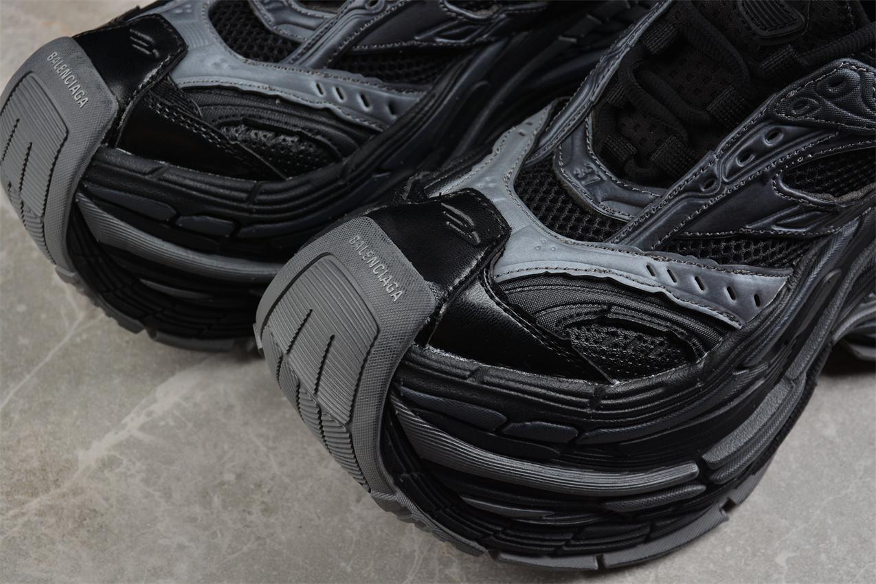 Balenciaga Platform 17 "Black/Grey" фото № 7