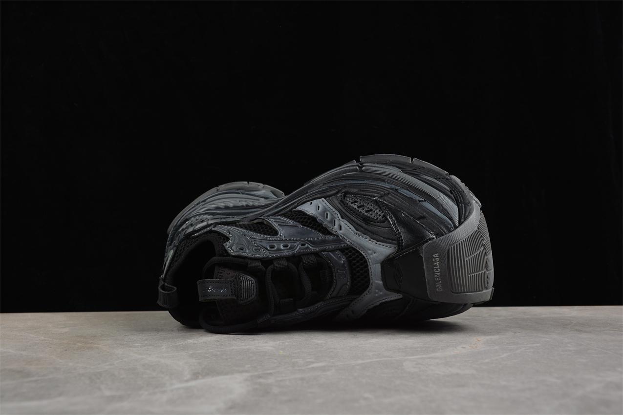 Balenciaga Platform 17 "Black/Grey" фото № 4