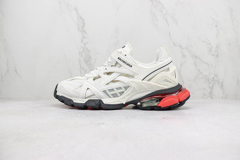 Balenciaga Track 2 "White/Black/Red" фото № 2