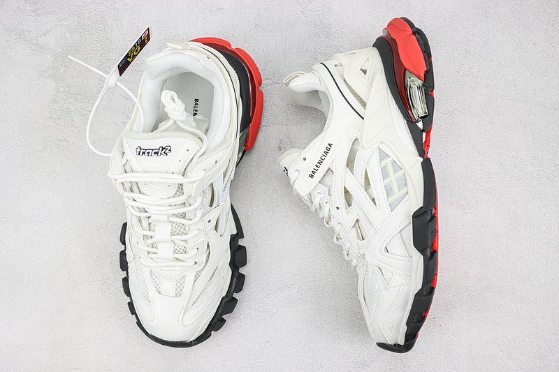 Balenciaga Track 2 "White/Black/Red" фото № 6