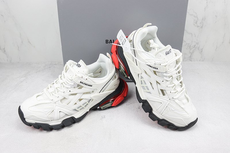 Balenciaga Track 2 "White/Black/Red" фото № 7
