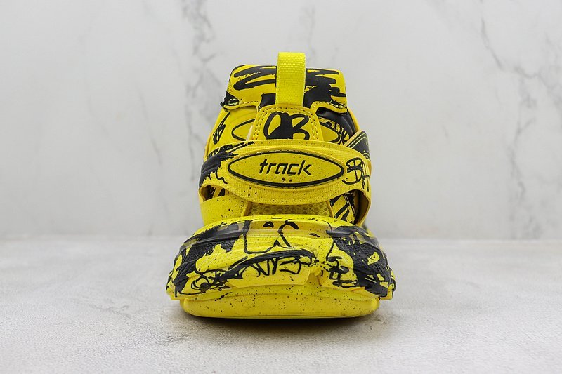Balenciaga Track "Graffiti Yellow/Black" фото № 9