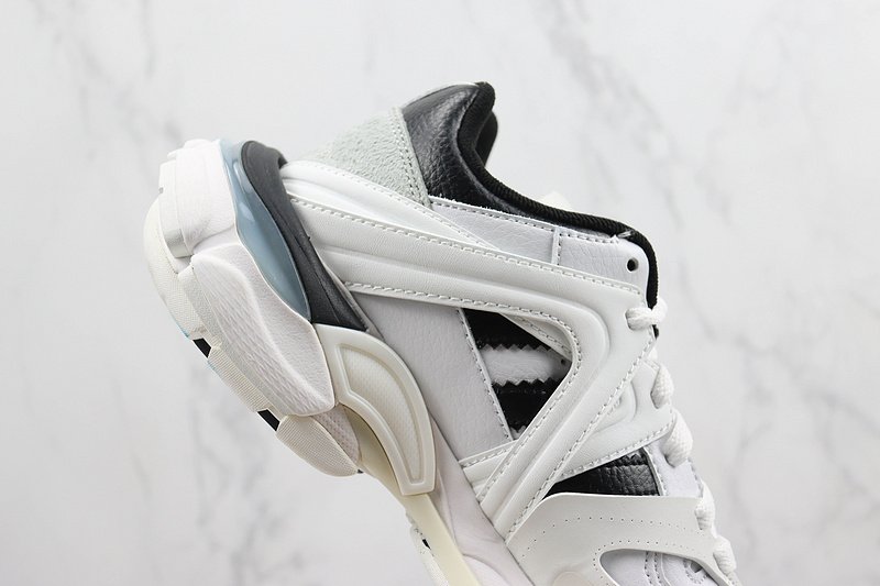 Adidas x Balenciaga Track "White/Black" фото № 3