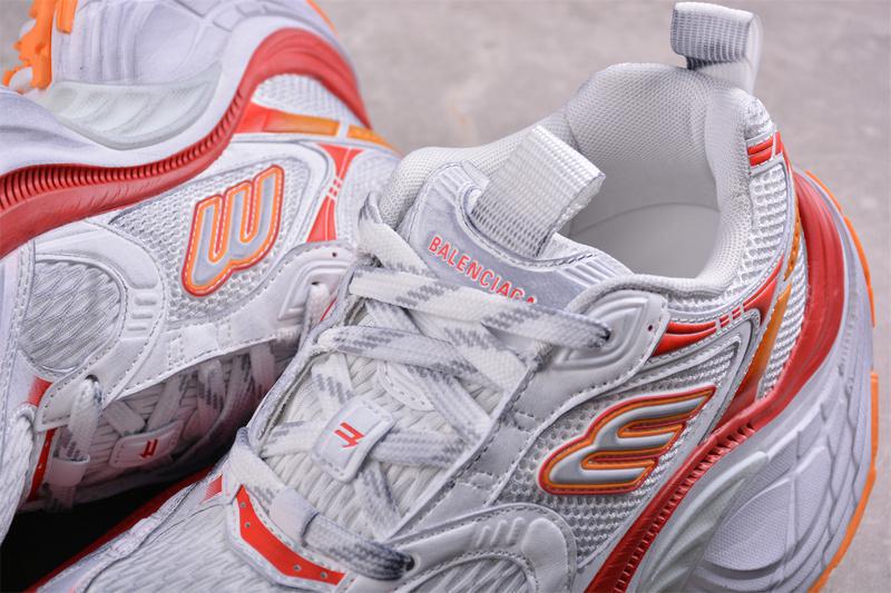 Balenciaga Track Sneaker "White/Grey/Orange" фото № 8