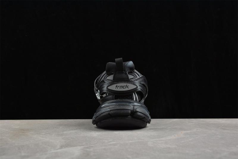Balenciaga Track Sneaker "Signature - Black White" фото № 5