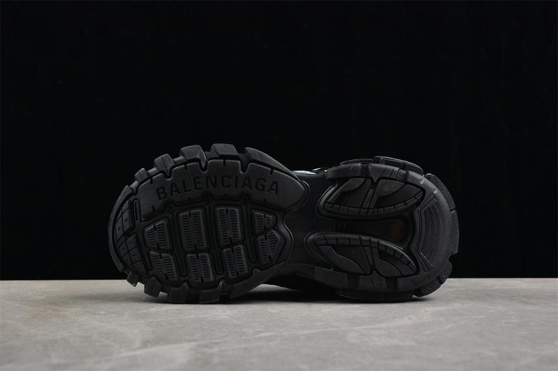 Balenciaga Track Sneaker "Signature - Black White" фото № 4