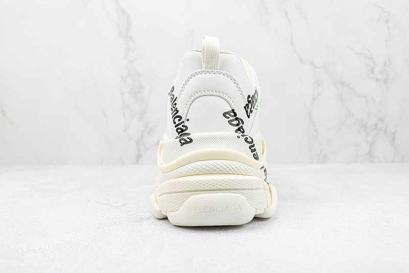 Balenciaga Triple S "White Logo" фото № 9