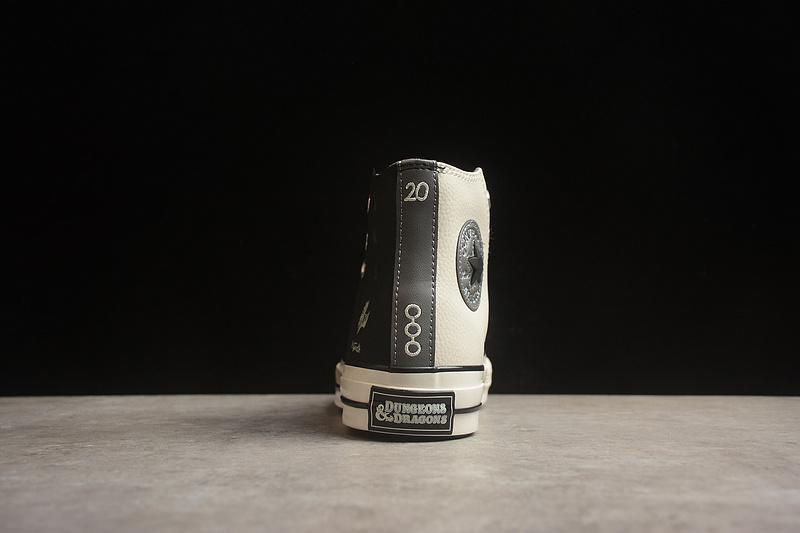 Dungeons & Dragons x Converse Chuck 70 Leather High "Black/White" фото № 5