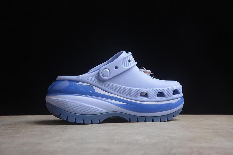 Crocs Baya Platform Clogs "Blue" фото № 2