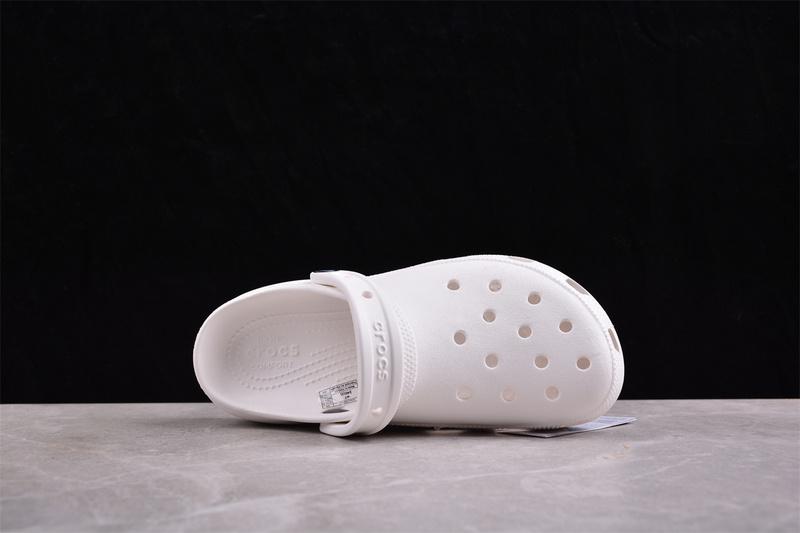 Crocs Classic Platform Clog "White" фото № 3