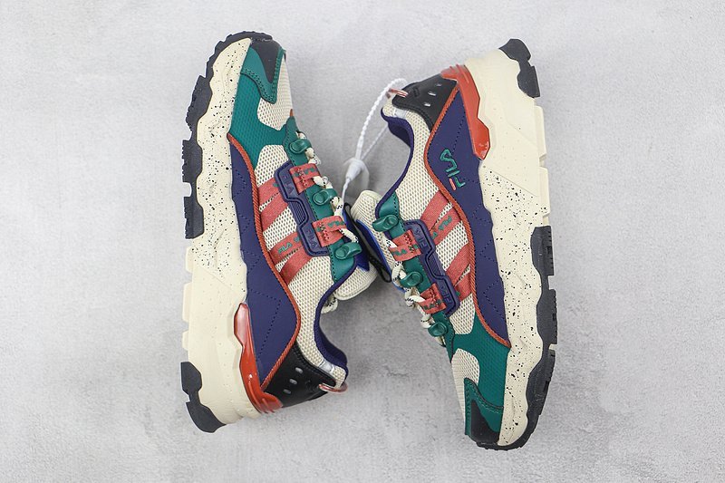 FILA Trek "Cream White/Blue/Green" фото № 7