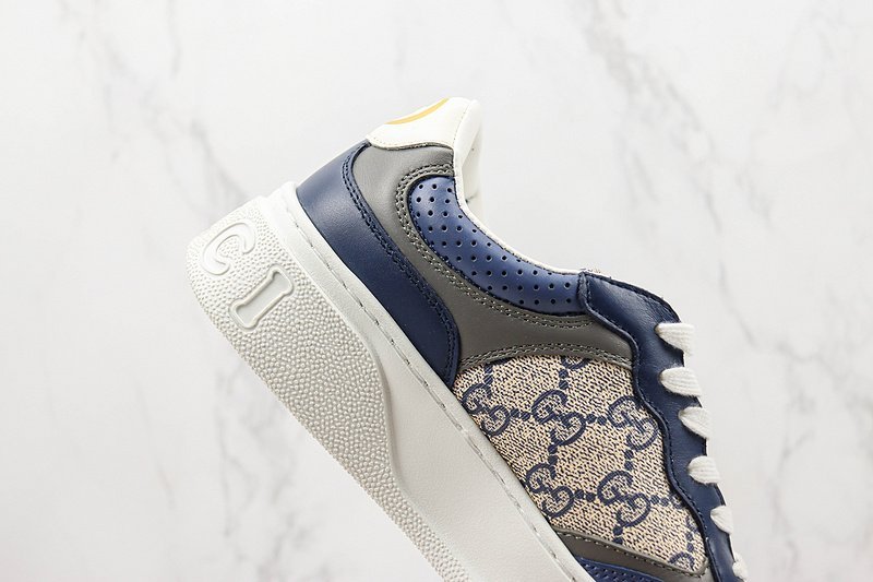 Gucci Chunky B "Off White/Blue/Monogram" фото № 3