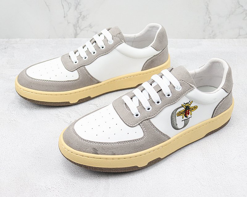 Gucci GG Sneaker "White/Grey" фото № 5