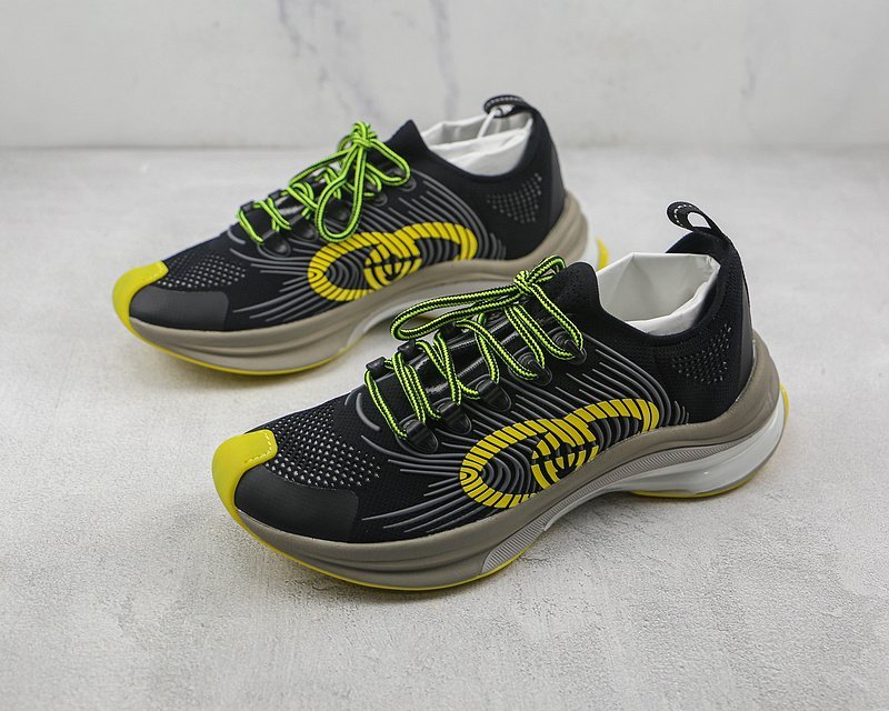 Gucci Run "Black/Yellow" фото № 5