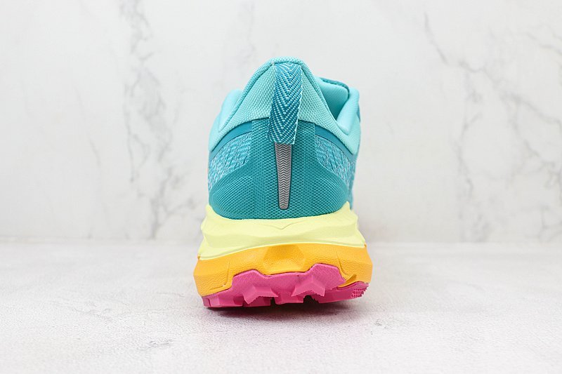 Hoka One One Mafate Speed 4 Low "Sea Blue/Sand Yellow" фото № 9