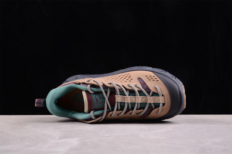 Bodega x HOKA Tor Ultra Low Gore-Tex "Brown Natural/Blazing-Yellow" фото № 4