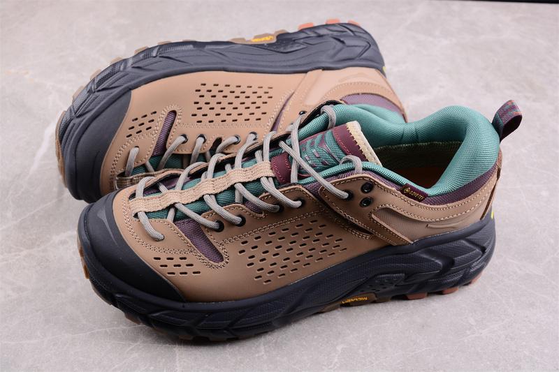 Bodega x HOKA Tor Ultra Low Gore-Tex "Brown Natural/Blazing-Yellow" фото № 6