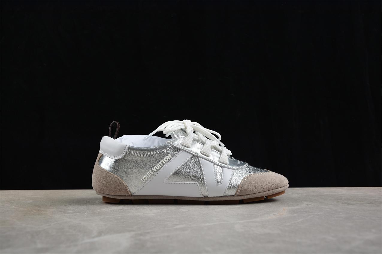 Louis Vuitton SneaKerina "Silver/Beige/White" фото № 2