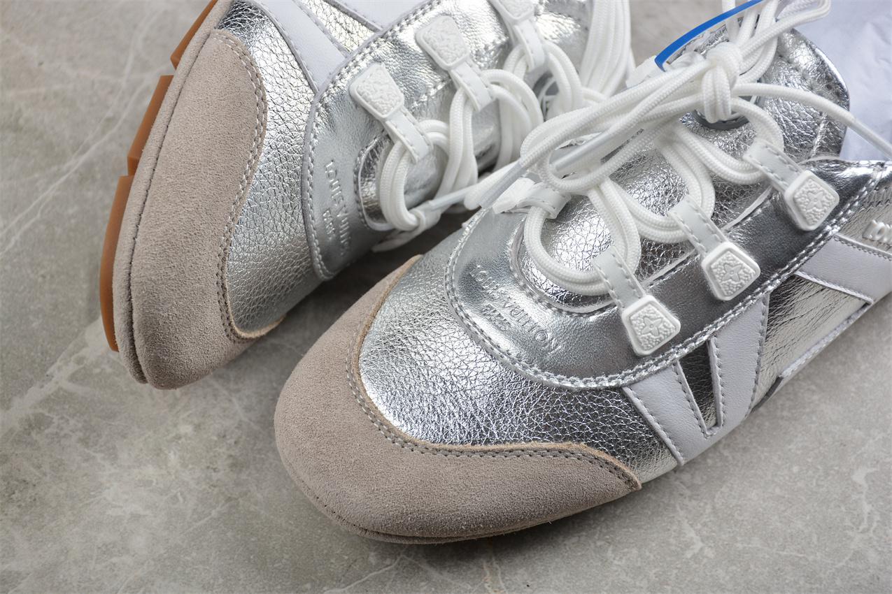 Louis Vuitton SneaKerina "Silver/Beige/White" фото № 7