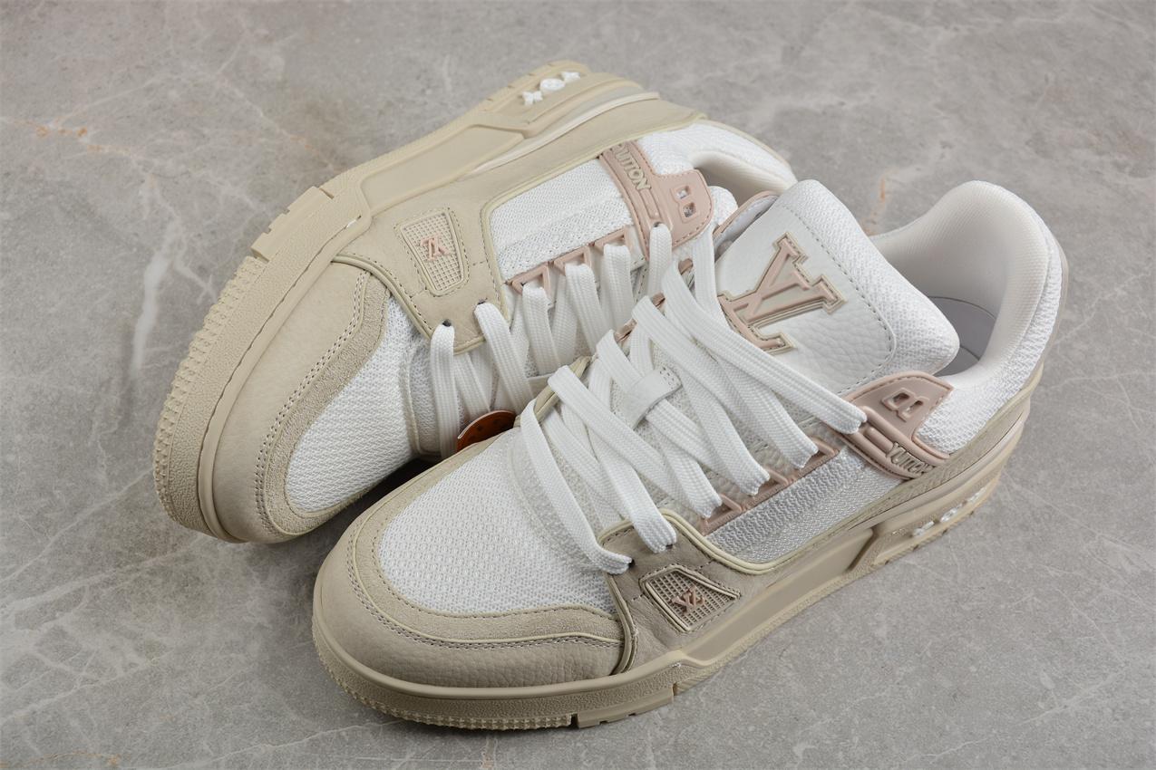 Louis Vuitton Trainer "Beige/White" фото № 6