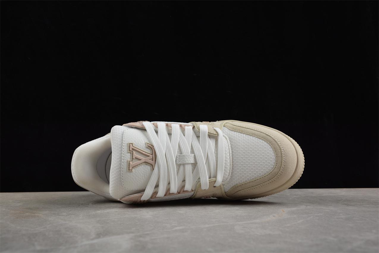 Louis Vuitton Trainer "Beige/White" фото № 3