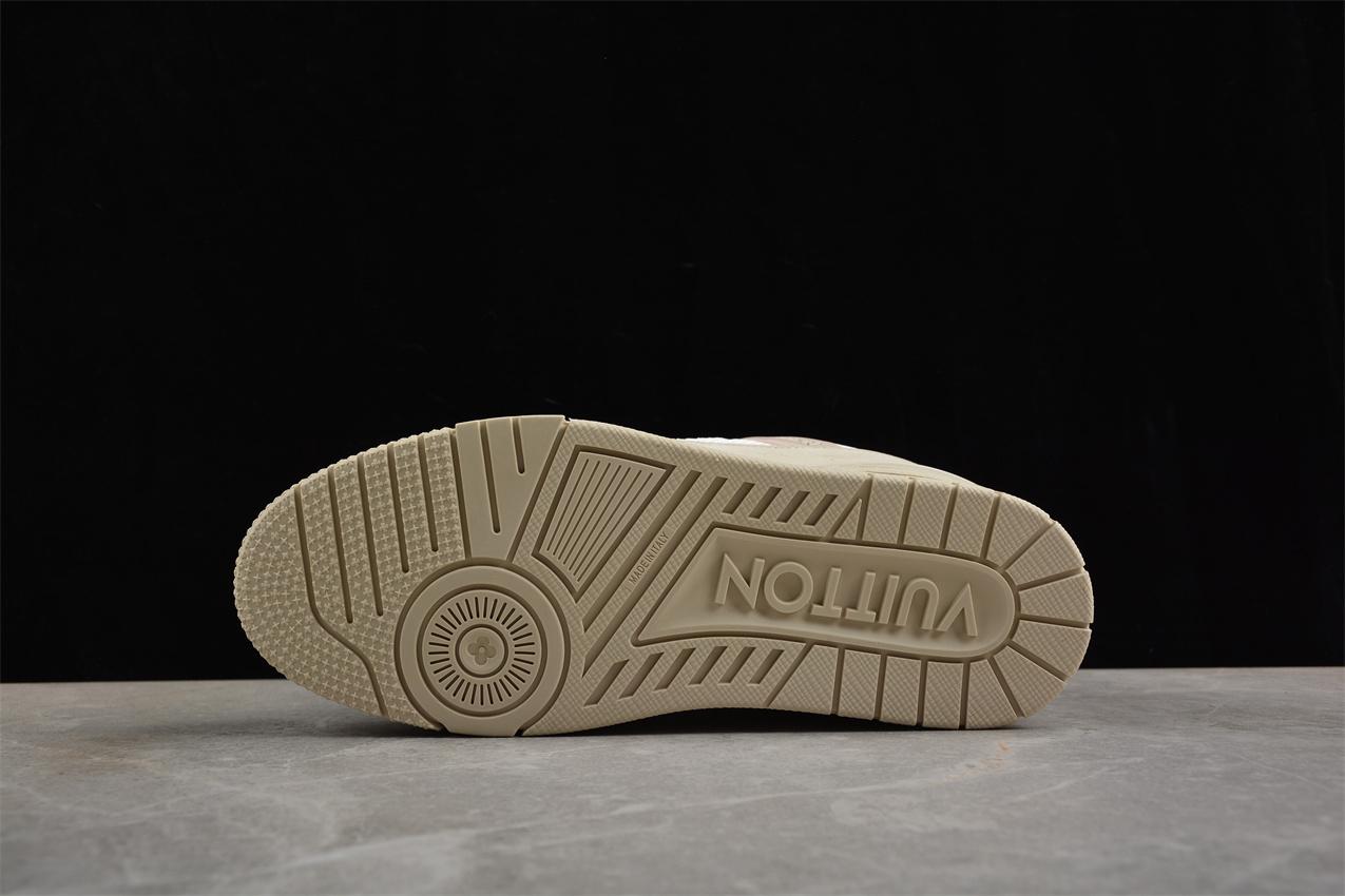 Louis Vuitton Trainer "Beige/White" фото № 4