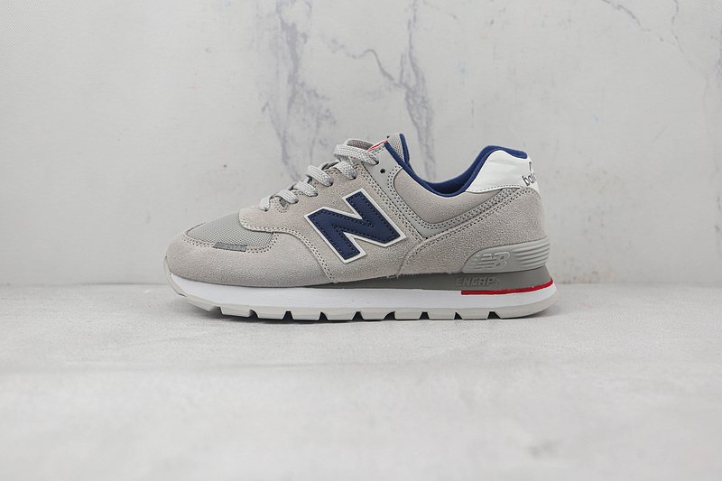 New Balance 574 "Beige/Blue" фото № 2
