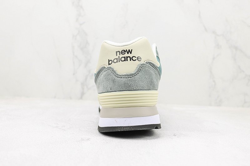 New Balance 574 "Grey/Haze Blue/Cream" фото № 9