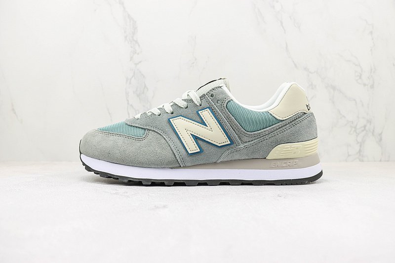 New Balance 574 "Grey/Haze Blue/Cream" фото № 2