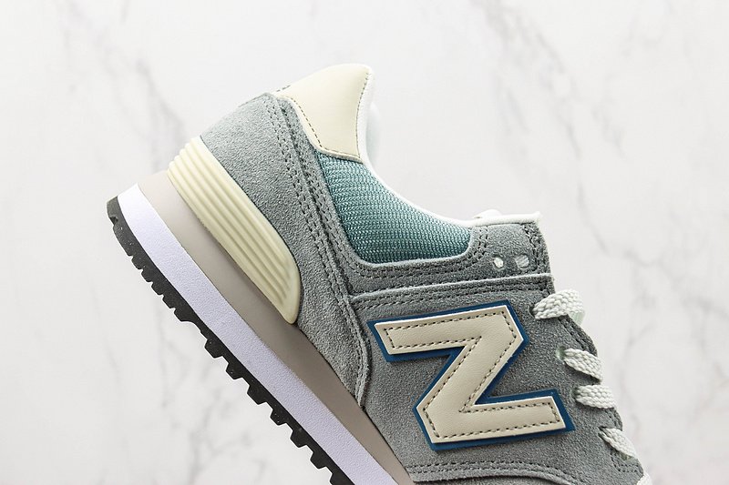 New Balance 574 "Grey/Haze Blue/Cream" фото № 3
