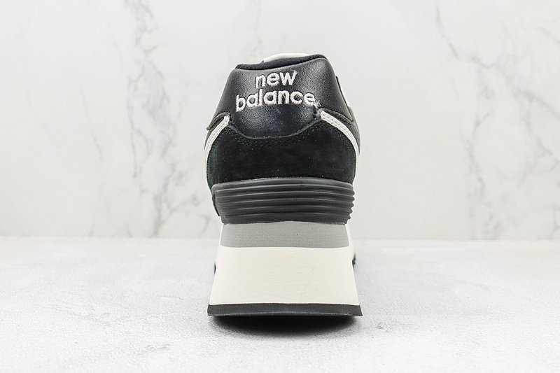 New Balance 574+ WL574ZAB "Black" фото № 8
