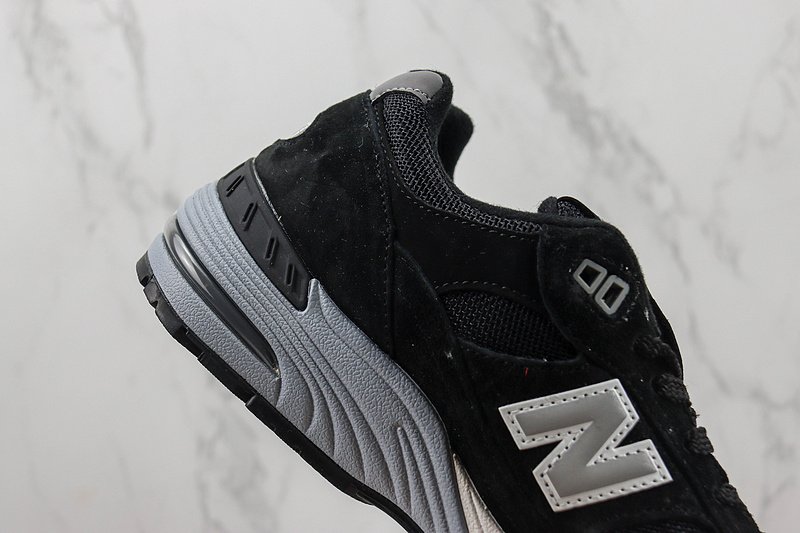 New Balance 991 "Black/Silver" фото № 3