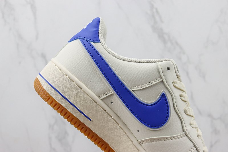 Nike Air Force 1 Low 40th Anniversary "Off White/Sapphire Blue" фото № 3