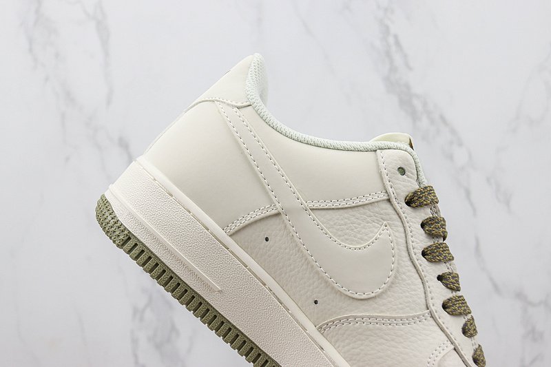 Nike Air Force 1 Low "Off White/Green Logo" фото № 3